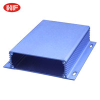 Caja de Control de Aleación de Aluminio Extruido con Recubrimiento en Polvo para Montaje en Pared, Carcasa para Amplificador de PCB con Clasificación IP54