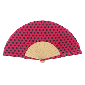 At a Low Price Promotional <strong>Personalised</strong> Folding Wooden <strong>Hand</strong> <strong>Fan</strong> - Product Image 2