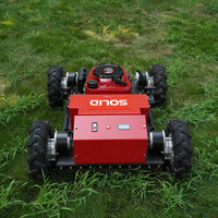 Tondeuse à gazon intelligente pour terrains accidentés tondeuse à gazon autopropulsée usage domestique GT550 tondeuse à gazon à essence télécommande