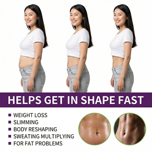 Crème corporelle amincissante <span class=keywords><strong>et</strong></span> raffermissante au collagène Purple Leaf, marque propre, pour massage abdominal – Nouveauté ! - Product Image 4