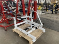 Máquina de Elevación de Pantorrillas Sentado Hammer Gym, Equipo de Fitness Comercial de Metal Seguro, Entrenador de Fuerza para Brazos Lanbo SH23