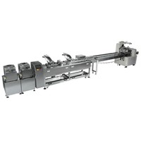 Machine automatique de fabrication de biscuits à la crème et ligne de production de machine d'emballage pour biscuits/biscuits/craquelins