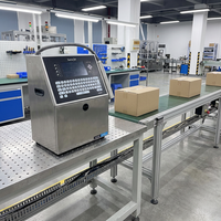 Nuova Stampante Digitale a Getto d'Inchiostro per Etichette con Alta Capacità Produttiva, 1-5 Linee, per Imballaggi Alimentari, Sacchetti di Plastica e Cartoni