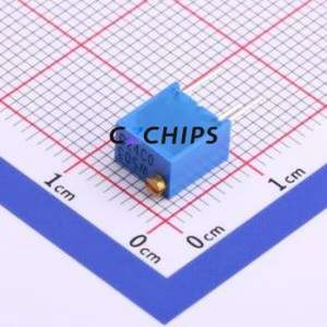 Resistencia Ajustable/Potenciómetro 3266W-1-503LF, Componente de Orificio Pasante (THT)-3P, Resistencia de 6.4x4.3mm, 50kOhm, 10%, 250mW, 100ppm/ ℃ - Product Image 1