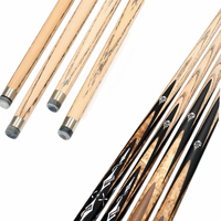 Offre Spéciale : Queue de billard O'MIN Cobra, avec fût en frêne de qualité supérieure et incrustation 4 points en 8 pièces, pour le snooker et le billard chinois à 8 boules