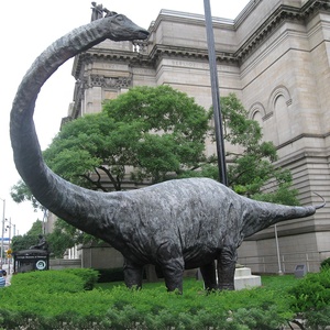 Động vật lớn ngoài trời cảnh quan Đồng vườn khủng long điêu khắc tượng - Product Image 2