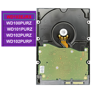 Disque dur WD102EJRX 10 To SATA 6 Gbit/s 7200 tr/min 256 Mo de cache 3,5 pouces pour surveillance d'entreprise, système NAS, stockage cloud et Big Data - Product Image 1