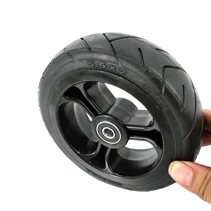 5.5x2 Vollreifen rad Tubeless Pannen sicherer Reifen für Fast wheel F0 Mini Elektro roller