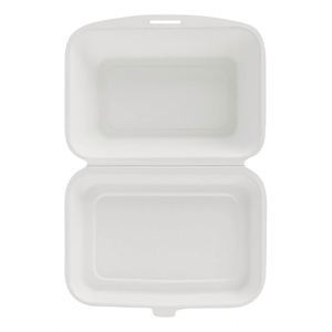 Friendly Lunch Boxes 100% Biodegradable Bagasse Food <b>Container</b> Lunch Boxes for Fast Food - Product Image 4