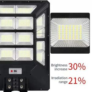 Lampadaire solaire Harumori 600W-1200W LED intégré pour éclairage routier extérieur rural - Product Image 5