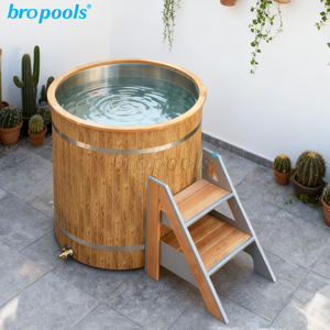 Bañera de Hielo WPC de Nuevo Diseño 2026 |   Bañera de Inmersión Fría Aislada Tipo Barril para Recuperación y Terapia - Product Image 1