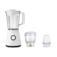 Blender électrique domestique Felice pour smoothies, aliments, hachage, café, avec plateau en plastique, 1,5 L, 600 W, moteur en cuivre pur