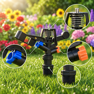 Sistema <span class=keywords><strong>di</strong></span> <span class=keywords><strong>irrigazione</strong></span> a micro irrigatore per innaffiare le colture da giardinaggio per l'agricoltura <span class=keywords><strong>di</strong></span> piccola altezza - Product Image 4