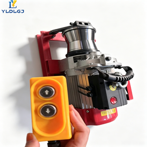 Treuil électrique mobile YILI avec moteur, dévidoir de câble, commande suspendue, support en acier rouge, télécommande manuelle, kit de pose de câbles - Product Image 4