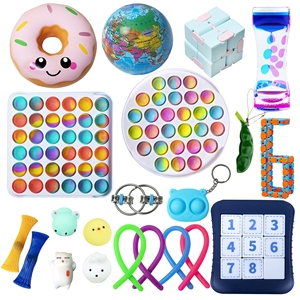 JYTZ065 – Pack de 25 jouets anti-stress sensoriels, balles et fruits, idéal pour enfants et adultes - Product Image 4