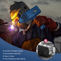 Machine à souder TIG portative 50/60HZ 220V 4500W pour acier inoxydable, épaisseur 2~14mm, réglage automatique du courant numérique