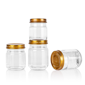 Wholesale 50ml 85ml 120ml 200ml Glass Food Container Storage Glass Jar with Seal Screw Cap Lid for <strong>Bird</strong> <strong>Nest</strong> Jam Caviar - Product Image 3