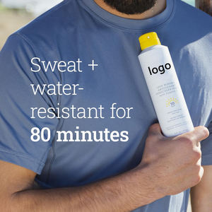 <span class=keywords><strong>Spray</strong></span> de protection solaire OEM minéral SPF 50 résistant à l'eau et à la sueur à large spectre sans blanc - Product Image 3