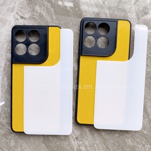 Coque de téléphone en TPU <span class=keywords><strong>avec</strong></span> insert en <span class=keywords><strong>verre</strong></span> <span class=keywords><strong>trempé</strong></span> vierge, coques de téléphone vierges pour sublimation pour Edge 70 - Product Image 5