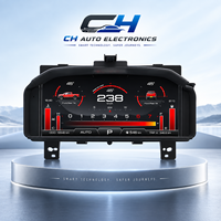 Untuk Dodge RAM 1500 2009-2012 LCD Dashboard Kokpit Digital Cluster Speedometer Pengganti Plug and Play