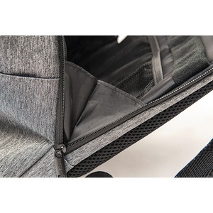 Grey Minimalist Casual Waist <b>Bag</b> Large Capacity Shoulder <b>Bag</b> Lightweight Travel Chest <b>Bag</b> - Product Image 2