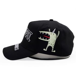 Casquettes de baseball classiques personnalisées, chapeau à 5 panneaux brodé pour hommes et femmes - Product Image 2