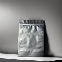 Sacs en mylar à fermeture éclair avec logo personnalisé très vendus Sacs en aluminium comprenant des absorbeurs d'oxygène pour le stockage de liquides alimentaires pour masques chirurgicaux