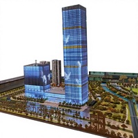 Maquette Immobilière Personnalisable : Planification Urbaine, Bâtiments Emblematiques, Parcs Industriels, Bâtiments de Grande Hauteur