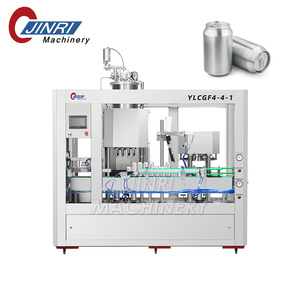 Máquina tres en uno para enjuagar, llenar y tapar cerveza enlatada - Product Image 1