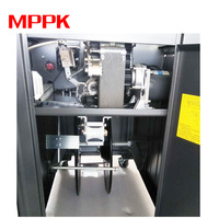 Machine à cerclage semi-automatique AS-11N, table haute, double moteur, électrique, pour cerclage de cartons en PP, pour l'emballage en entrepôt