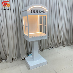 Nouvelle Cabine Photo LED Lisse 2026 à Succès avec Audio, Vidéo et Support Livre d'Or - Cabine Téléphonique pour Décoration de Fête de Mariage - Product Image 3