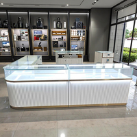 Vitrine de conception 3D de meubles de bijouterie personnalisée très vendue pour vitrine de magasin optimale pour l'affichage de la devanture de magasin