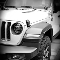 Gobison Populaire Vente à Chaud Serrure de Capot pour Jeep Wrangler JK 2007-2017 Accessoires Serrure de Capot