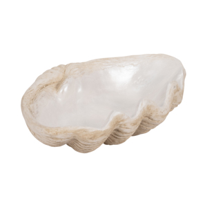 Ciotola Decorativa a Forma di Conchiglia, Centrotavola Ispirato al Mare, Decorazione per la Casa - Product Image 3