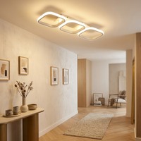 Luminaire suspendu LED minimaliste moderne, montage en surface, lampe géométrique pour salon, couloir, balcon, décoration intérieure