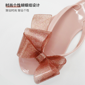 SUMMER WOMEN Colorful Beach CRYSTAL SHOES SLIPPERS LADY FASHION FILP-<strong>FLOP</strong> Lady <strong>Jelly</strong> Thong <strong>Flip</strong> <strong>Flops</strong> - Product Image 5