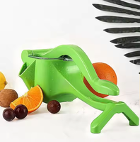 Drop Ship Handpers Oranje Juicer-Handmatige Plastic Citrus Extractor Voor Fruit