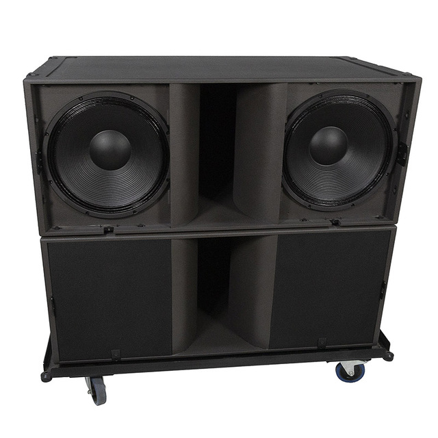 Professional Outdoor Sound Box Dj Bass Pro Dual 18 Inch Audio Big Stage Neo Speaker Profecional