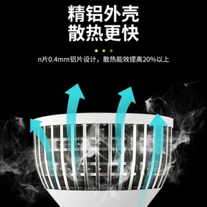 LED Bulb 36W 50W 80W 100W 150W 200W E27 Base High Power Indoor Lighting White <b>Light</b> for Hallway Corridor - Product Image 2