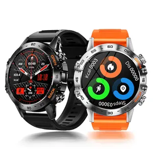 K52 Relógio Inteligente 1ATM À Prova De Água Fitness Rastreador Esporte Ao Ar Livre 100 + Modos de Exercício Relogio Smartwatch Akilli Saatler