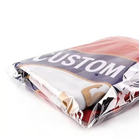 Bannière publicitaire personnalisée de haute qualité en tissu polyester, impression numérique double face, 3x5 pieds, drapeau promotionnel personnalisé