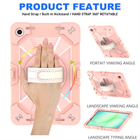 Étui robuste pour tablette, résistant à la poussière, protection contre les chutes, usage familial pour A9+ 11"/A11+ avec rotation à 360° °   Support rotatif et sangle de maintien