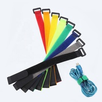 Vente en gros Velcroes Attaches de câble Attache à crochet et boucle Bande Velcroes Sangle élastique