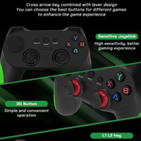 Console de Jeu Vidéo Classique S G36 Pro HD pour TV, Boîtier de Jeu Android 9 Double Système G36pro, Super Console de Jeu Sans Fil