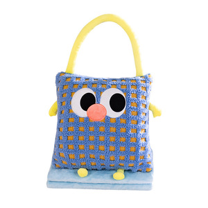 Cute Plush Pillow <b>Blanket</b> 2 In 1 For Nap And Back Support With Cartoon Design Unisex Soft Comfortable Home Use - Product Image 5