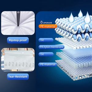 Sacs de rangement de placard robustes 80x100cm sacs de rangement sous vide d'aspiration d'air sac de rangement <span class=keywords><strong>pour</strong></span> vêtements avec pompe - Product Image 2