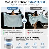 Serviette de yoga magnétique à séchage rapide, absorbante, surdimensionnée, avec aimant, accessoire de sport de plein air