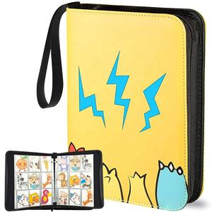 Classeur à 3 anneaux pour cartes photographiques classeurs de cartes pokemonned personnalisés - Product Image 1