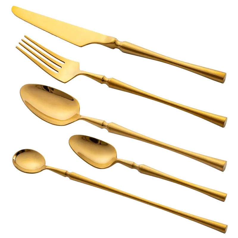 Tốt Nhất Thép Không Gỉ Dao Kéo Chất Lượng Bạc Flatware 5 Cent Mục Dinner Set