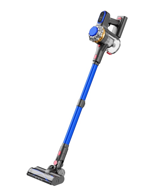 Smart Display Cordless Cyclone Stick Vacuum Cleaner 40-Minute Runtime Anti-Tangle Feature Bagless Dry Cleaning Garage Battery